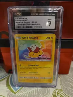 Ash's Pikachu SM108 Black Star Promo 2017 Pokemon Card - Image 1