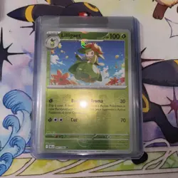 Pokemon Card TCG Lilligant Master Ball Holo - English Black Bolt - 007/086 - Image 1