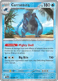 Carracosta 023/086 [Master Ball] Reverse Holo - Black Bolt Pokemon - Image 1