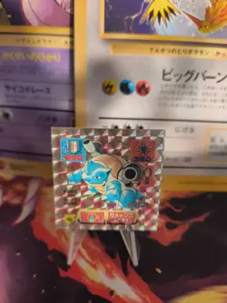 Pokemon Karte Card Holo Blastoise Turtok Prism japanese Amada Sticker Exc - Image 1