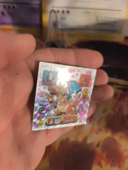 Pokemon Karte Card Holo Charizard Glurak Prismjapanese Amada Sticker Exc - Image 2