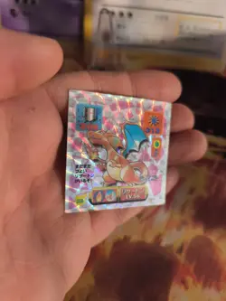 Pokemon Karte Card Holo Charizard Glurak Prismjapanese Amada Sticker Exc - Image 4