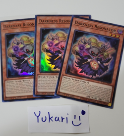 x3 Darkness Resonator (SR) BLZD-EN001 1st Edition NM Yugioh TCG - Image 1