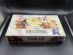 Disney Lorcana TCG Fabled Booster Box |BRAND NEW FACTORY SEALED - Image 1
