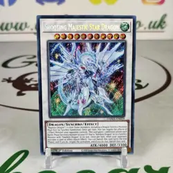 Shooting Majestic Star Dragon DAMA-EN039 Secret Rare 1st Edition Card Near Mint - Image 1