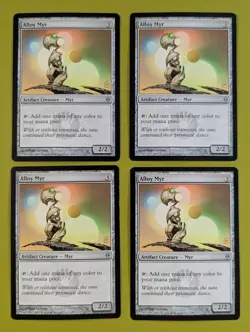 Alloy Myr x4 New Phyrexia 4x Playset Magic the Gathering MTG - Image 1