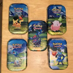 Pokemon TCG Mega Evolution: Ascended Heroes Complete Mini Tin Set - Image 1
