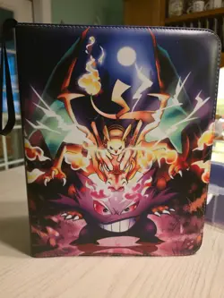 Pokemon Cards In Binder. Lot Of 117 Pokemon cards Total, Binder included. - Image 1