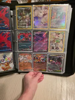 Pokemon Cards In Binder. Lot Of 117 Pokemon cards Total, Binder included. - Image 5