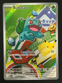 2026 Mega Evolution Promos Bulbasaur Holo Illustration Rare #MEP EN 037-c2- - Image 1