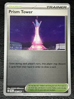 Prism Tower 080/086 - Reverse Holo - Pokemon TCG: Chaos Rising - English NM - Image 1