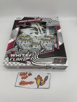 Pokemon Scarlet & Violet White Flare Binder Collection Sealed Box - Image 1