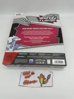Pokemon Scarlet & Violet White Flare Binder Collection Sealed Box - Image 2