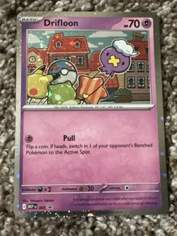 Drifloon 005 Mega Evolutions Black Star Promo Cosmo Holo Pokemon TCG Mint/NM - Image 1