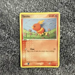 Pokemon TCG Torchic EX Crystal Guardians 65/100 Regular Common LP - Image 1