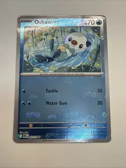 Oshawott 021/086 Master Ball Reverse Holo Common - Pokemon TCG White Flare NM - Image 1