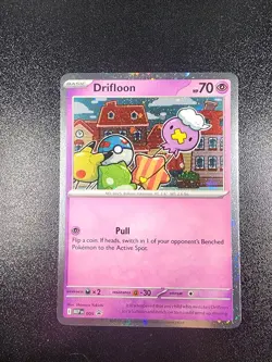 Drifloon 005 Mega Evolutions Black Star Promo Cosmo Holo Pokemon TCG Mint/NM - Image 1