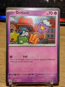 2025 Pokemon Drofloon Cosmos Holo Black Star Promo /005 - Image 1