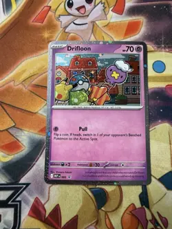 Pokemon TCG Drifloon 005 Me: Mega Evolution Black Star Promo Cosmos NM SWIRL - Image 1
