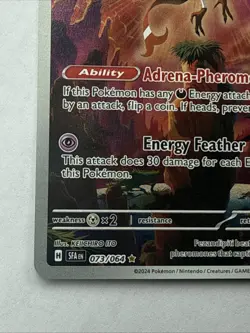Pokemon TCG Fezandipiti 073/064 Shrouded Fable Illustration Rare Full Art NM - Image 5