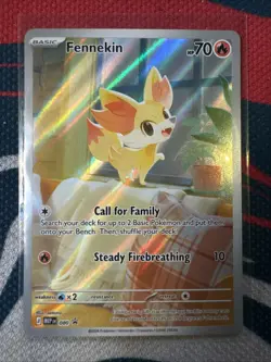 Fennekin 080 MEP Chaos Rising Elite Trainer Box Holo Promo Pokemon English NM - Image 1