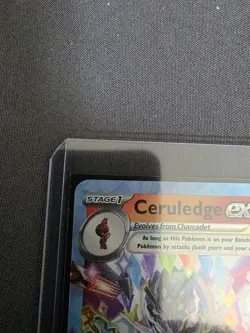 Pokemon TCG Surging Sparks Ceruledge EX 036/191 Holo Double Rare NM - Image 5