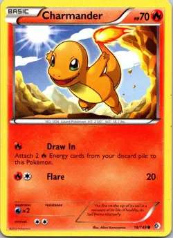 Charmander 18/149 Boundaries Crossed Pokemon TCG Common LP - Image 1