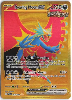 Roaring Moon ex 262/182 Hyper Rare Paradox Rift Pokemon NM - Image 1