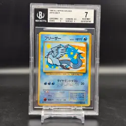 Set Pokemon ANA 1999 Promo - Flying Pikachu BGS 8 & Articuno BGS 7 + Booklet - Image 4