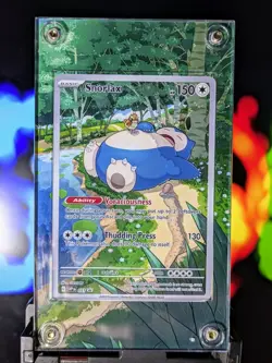 Pokemon TCG 151 - 051 Snorlax Pokemon Center - Extended Case (Card Not Included) - Image 3