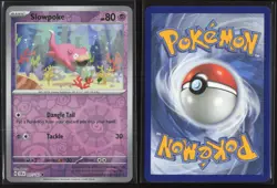 Slowpoke 57/142 Common Stellar Crown Pokemon Reverse Holo Near Mint - Image 3
