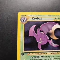 2000 1st Edition Crobat 4/64 - Neo Revelation Holo Rare - Pokemon TCG - MP - Image 5