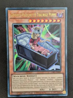 Gimmick-Marionette Traurige Puppe LART-DE069 Ultra Rare Deutsch NM Yugioh - Image 1