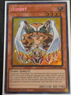 Yugioh Honest BLMM-EN006 Secret Rare 1st Ed NM - Image 1
