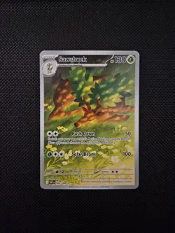Sawsbuck 092/086 White Flare Illustration Rare - Pokemon Card - NM / Mint - Image 1