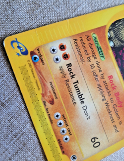 Pokemon - Golem E-Card Expedition Set no Holo ENG 49/165 Rare Vintage Cards - Image 5