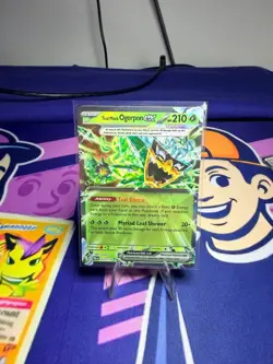 Pokemon TCG Teal Mask Ogerpon EX Prismatic Evolutions Card 012/131 - Image 1