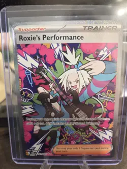 Roxie's Performance 121/086 SIR Pokemon Chaos Rising - Image 1