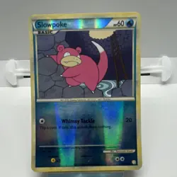 Pokemon TCG Slowpoke Reverse Holo - HeartGold SoulSilver 81/123 - Image 1