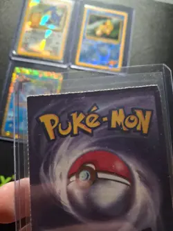 Pokemon WOTC 4 Card Lot Golduck Psyduck Holo VINTAGE VENDING MACHINE STICKERS - Image 5