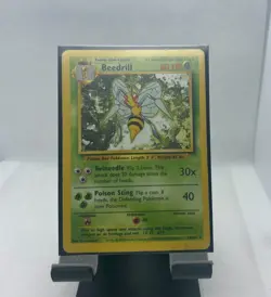 Pokemon TCG Beedrill Base Set 17/102 FREE SHIPPING IN CANADA - Image 1