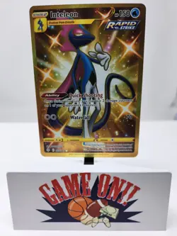 Pokemon Inteleon 227/203 Evolving Skies Gold Secret Rare Holo sc - Image 1
