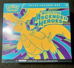 Pokemon TCG Mega Evolution Ascended Heroes Elite Trainer Box ETB Sealed New - Image 1