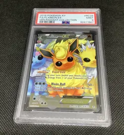 PSA 9 Flareon EX RC28/ RC32 Generations Radiant Collection Pokemon Card MINT - Image 2