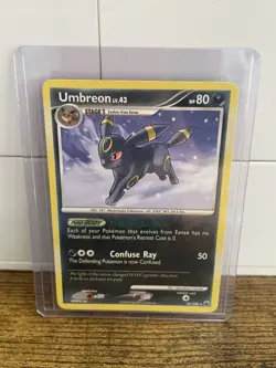 (NEAR MINT) 2008 Umbreon Regular Rare 32/100 Pokemon TCG Majestic Dawn Card - Image 1