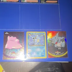 Pokemon TCG Team Rocket Holo 3-Card Lot Ditto Dark Blastoise Rhydon #112 - Image 1