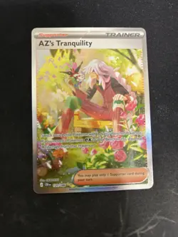AZ's Tranquility SIR 120/086 POKEMON TCG CHAOS RISING NM - Image 1