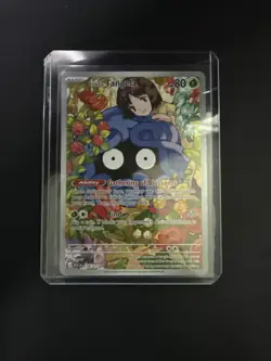 Erika's Tangela Full Art Holo Rare Pokemon Card 151 Set 218/217 English - Image 1