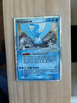 2004 Pokemon Leaf Green and Fire Red Articuno ex 114 / 112 HP/DMG - Image 1