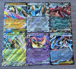 Pokemon TCG Chaos Rising Bundle of Six Ex Cards All Near Mint Condition - Image 1